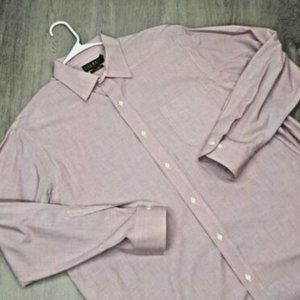 Lauren Ralph Lauren Men's Dress Shirt Non Iron Formal Long Sleeve 34/35